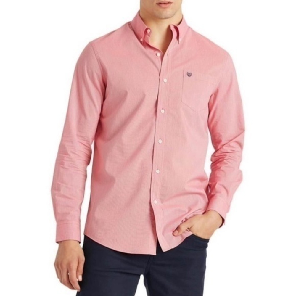 NWOT- CHAPS- Easy Care Long Sleeve Button Down- XXL